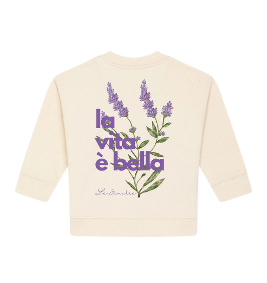 la vita è bella no. 4 - Organic Baby Sweatshirt