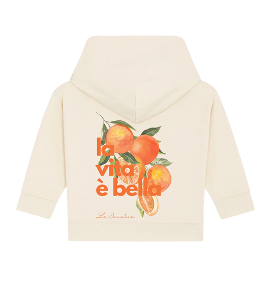 la vita è bella no. 3 - Organic Baby Hoodie