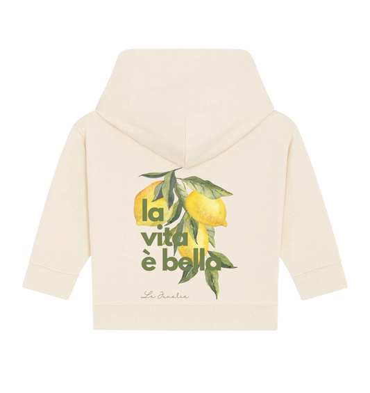 la vita è bella no. 1 - Organic Baby Hoodie