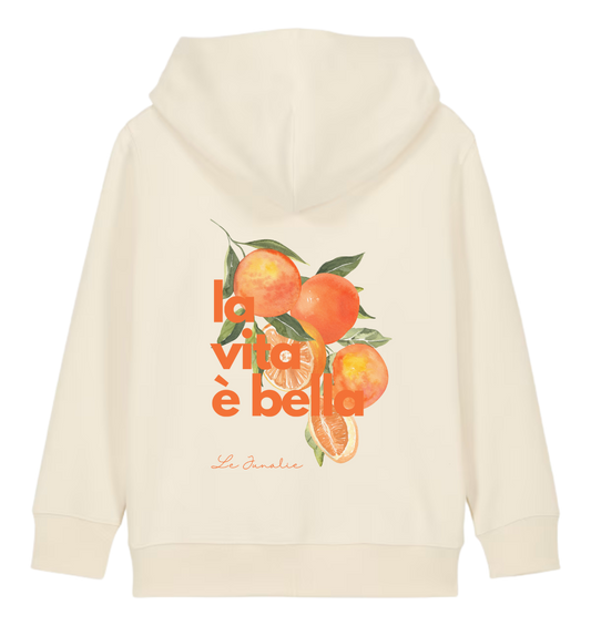 la vita è bella no. 3 - Organic Kids Hoodie