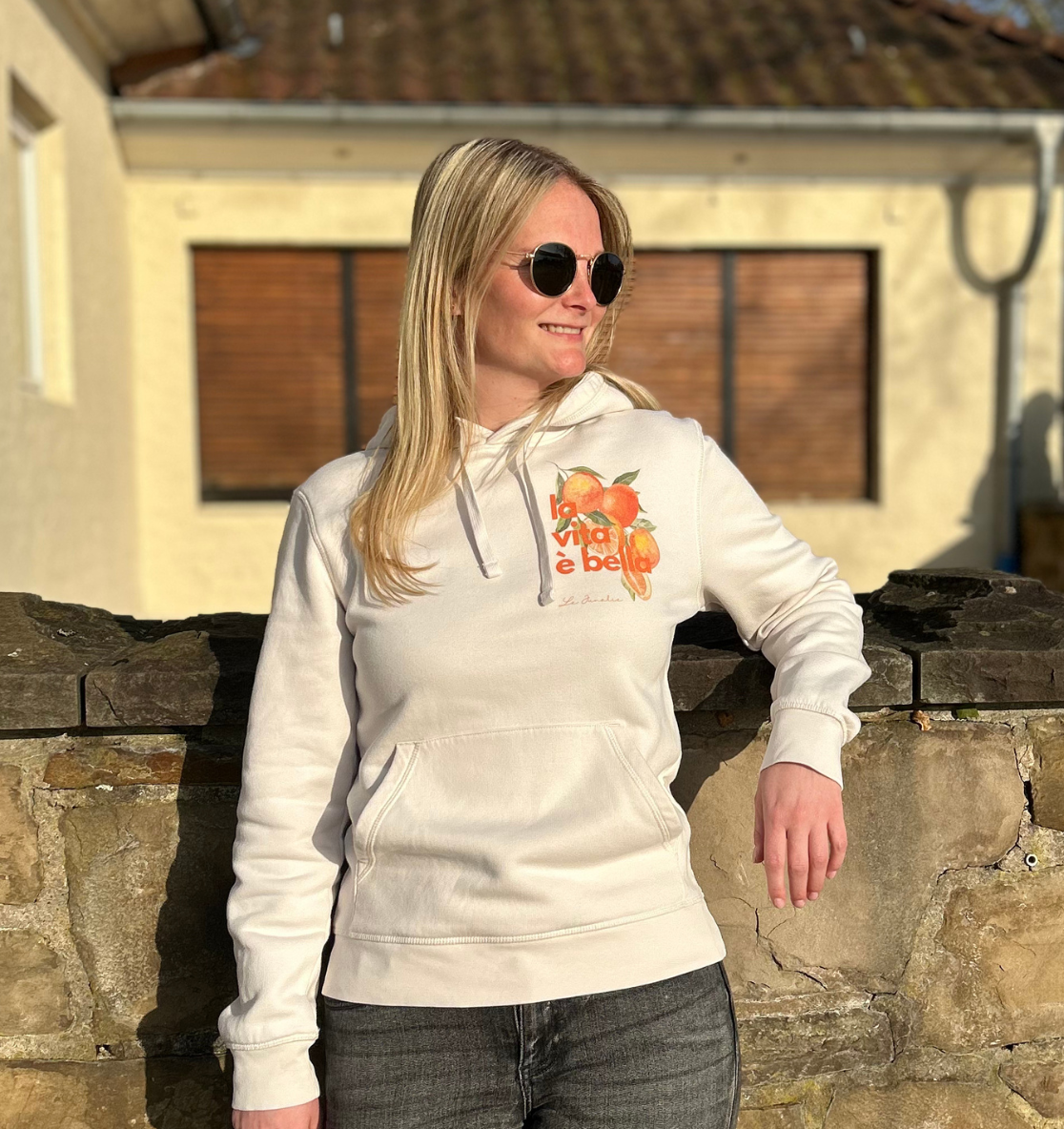 la vita è bella no. 3 - Basic Shirt & Hoodie Bundle - natural raw