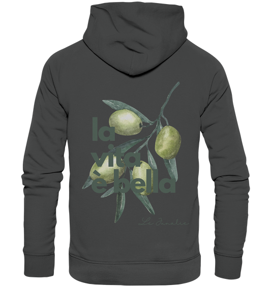 la vita è bella no. 2 - Basic Shirt & Hoodie Bundle - anthracite