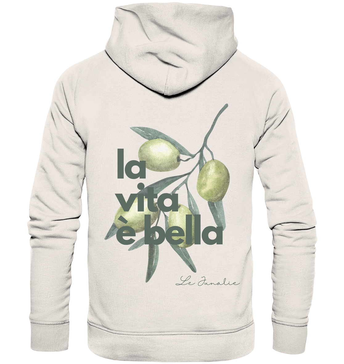 la vita è bella no. 2 - Basic Shirt & Hoodie Bundle - natural raw