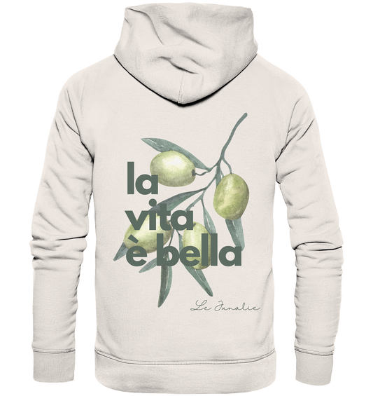 la vita è bella no. 2 - Basic Shirt & Hoodie Bundle - natural raw