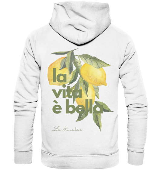 la vita è bella no. 1 - Basic Shirt & Hoodie Bundle - white