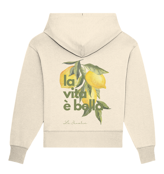 la vita è bella no. 1 - Oversize Shirt & Hoodie Bundle - natural raw