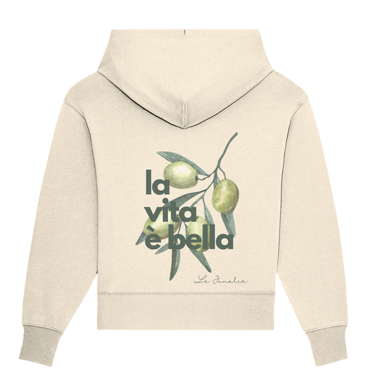 la vita è bella no. 2 - Oversize Shirt & Hoodie Bundle - natural raw