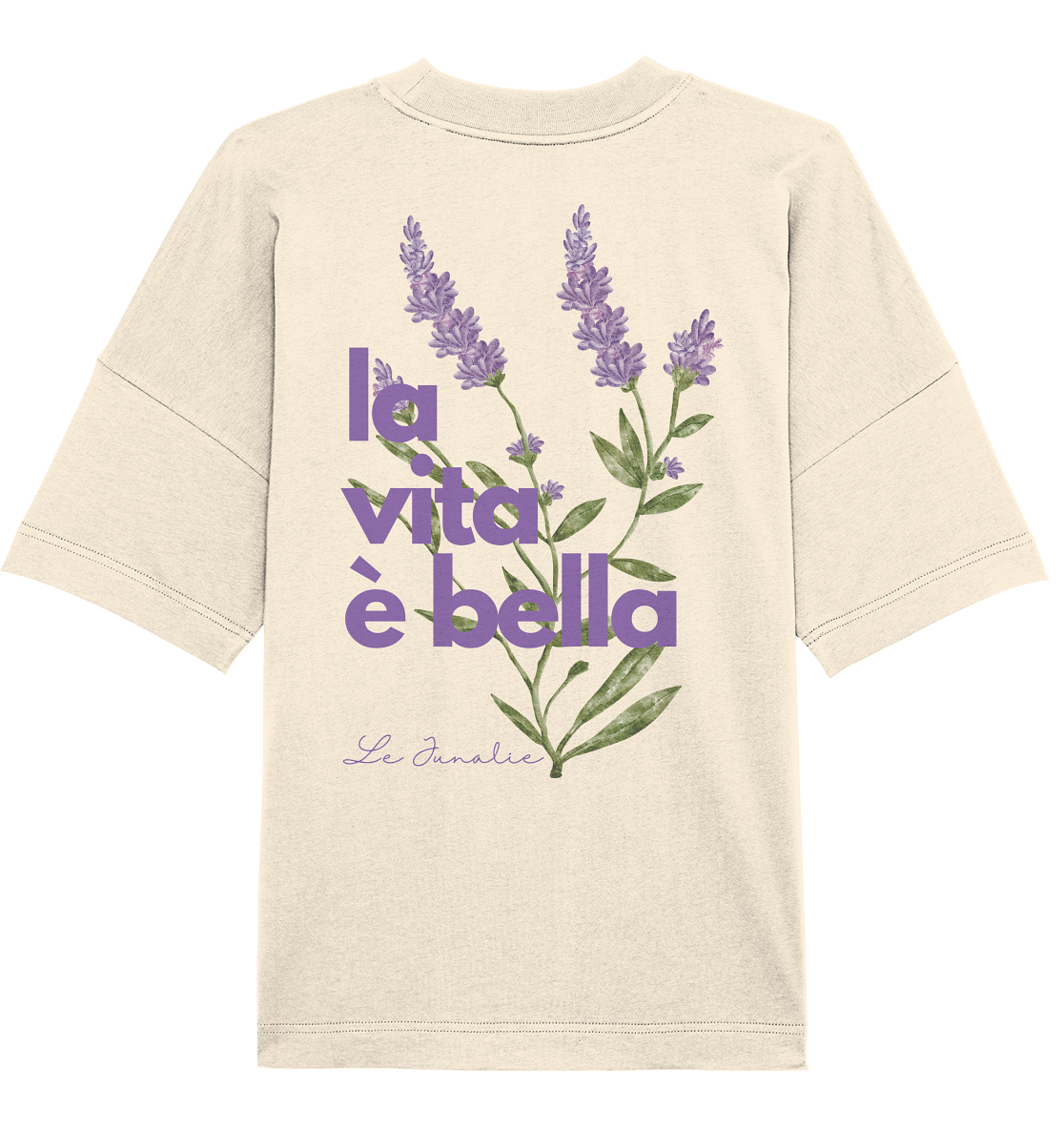 la vita è bella no. 4 - Oversize Shirt & Sweatshirt Bundle - natural raw