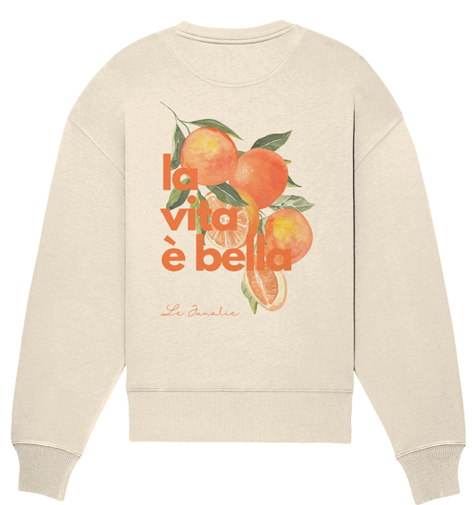la vita è bella no. 3 - Oversize Shirt & Sweatshirt Bundle - natural raw