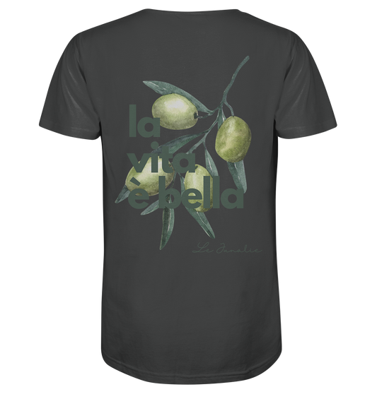 la vita è bella no. 2 - Organic Basic Shirt