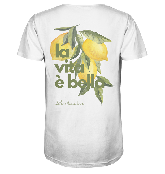 la vita è bella no. 1 - Organic Basic Shirt