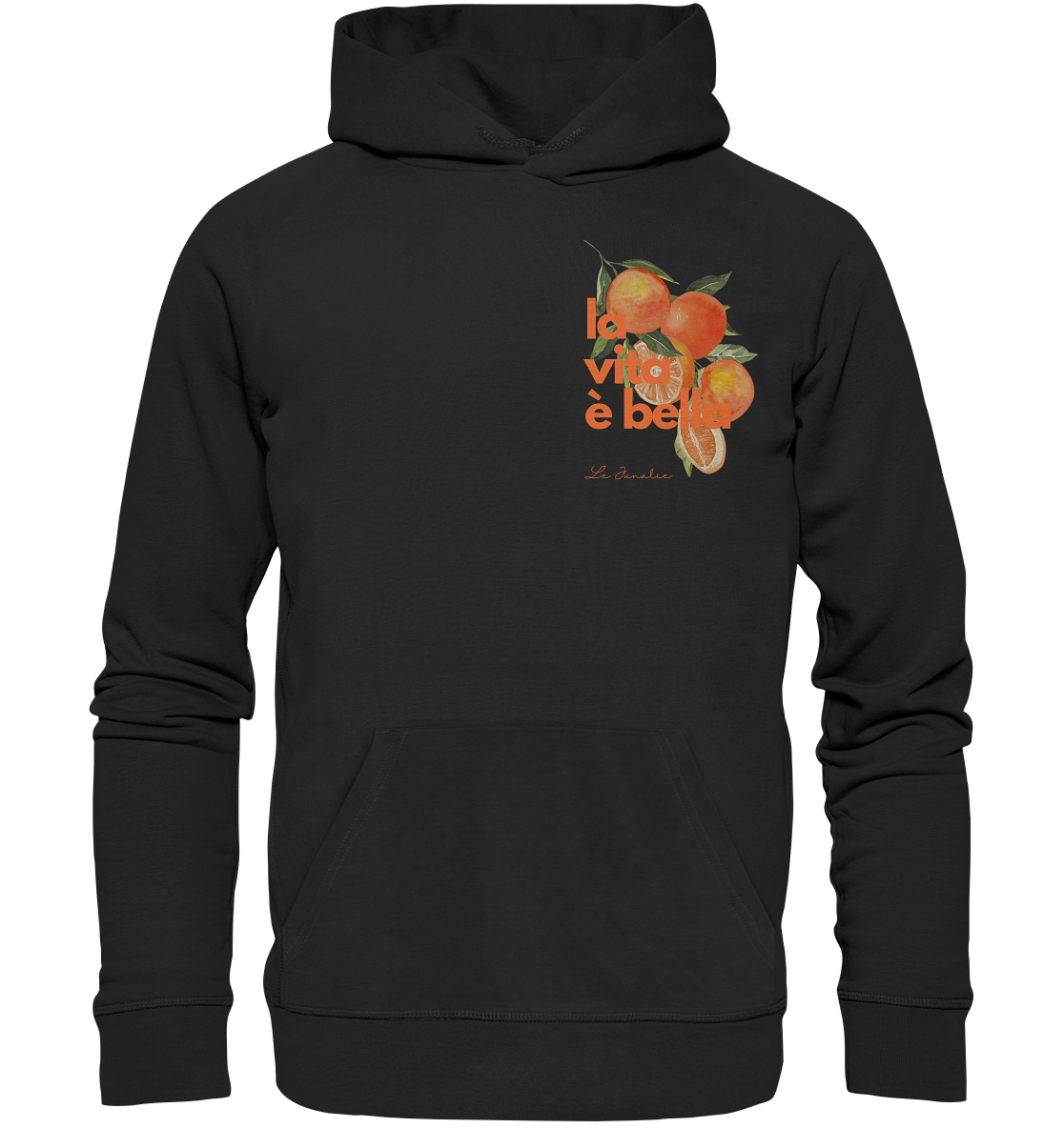 la vita è bella no. 3 - Basic Shirt & Hoodie Bundle - black