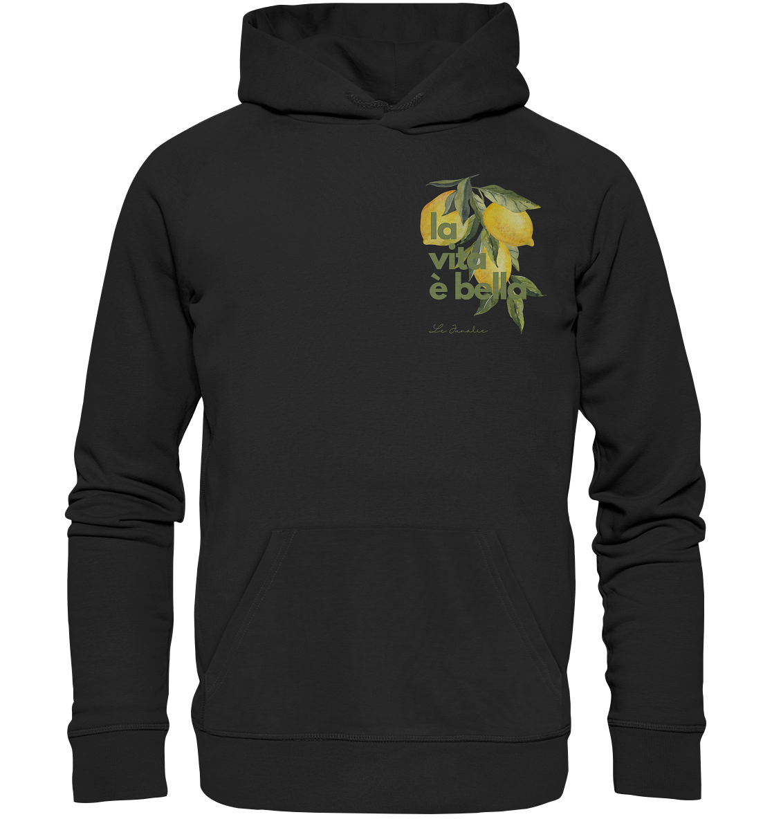 la vita è bella no. 1 - Basic Shirt & Hoodie Bundle - black