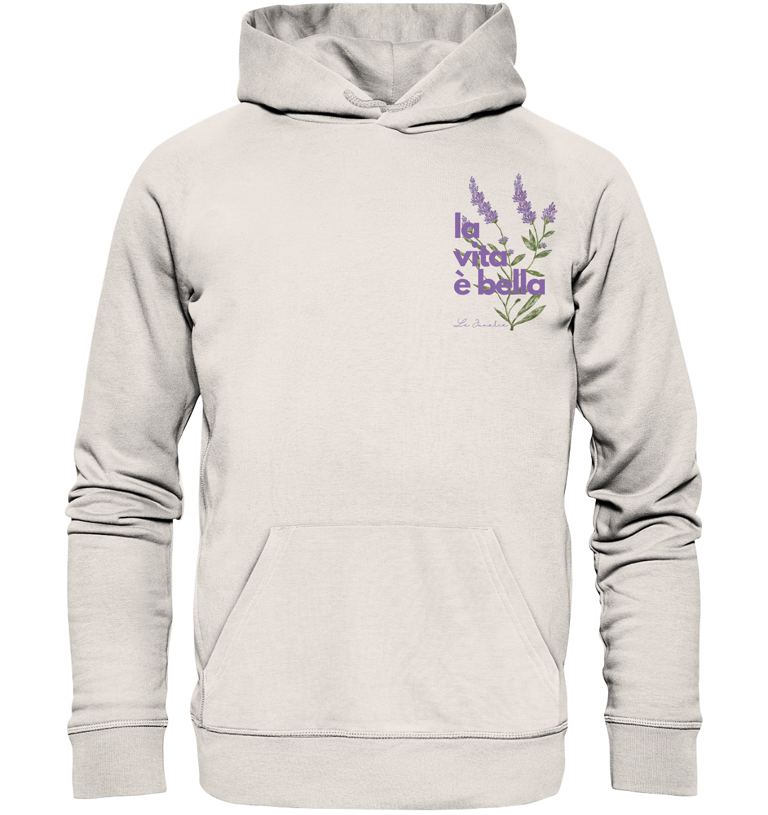 la vita è bella no. 4 - Basic Shirt & Hoodie Bundle - natural raw