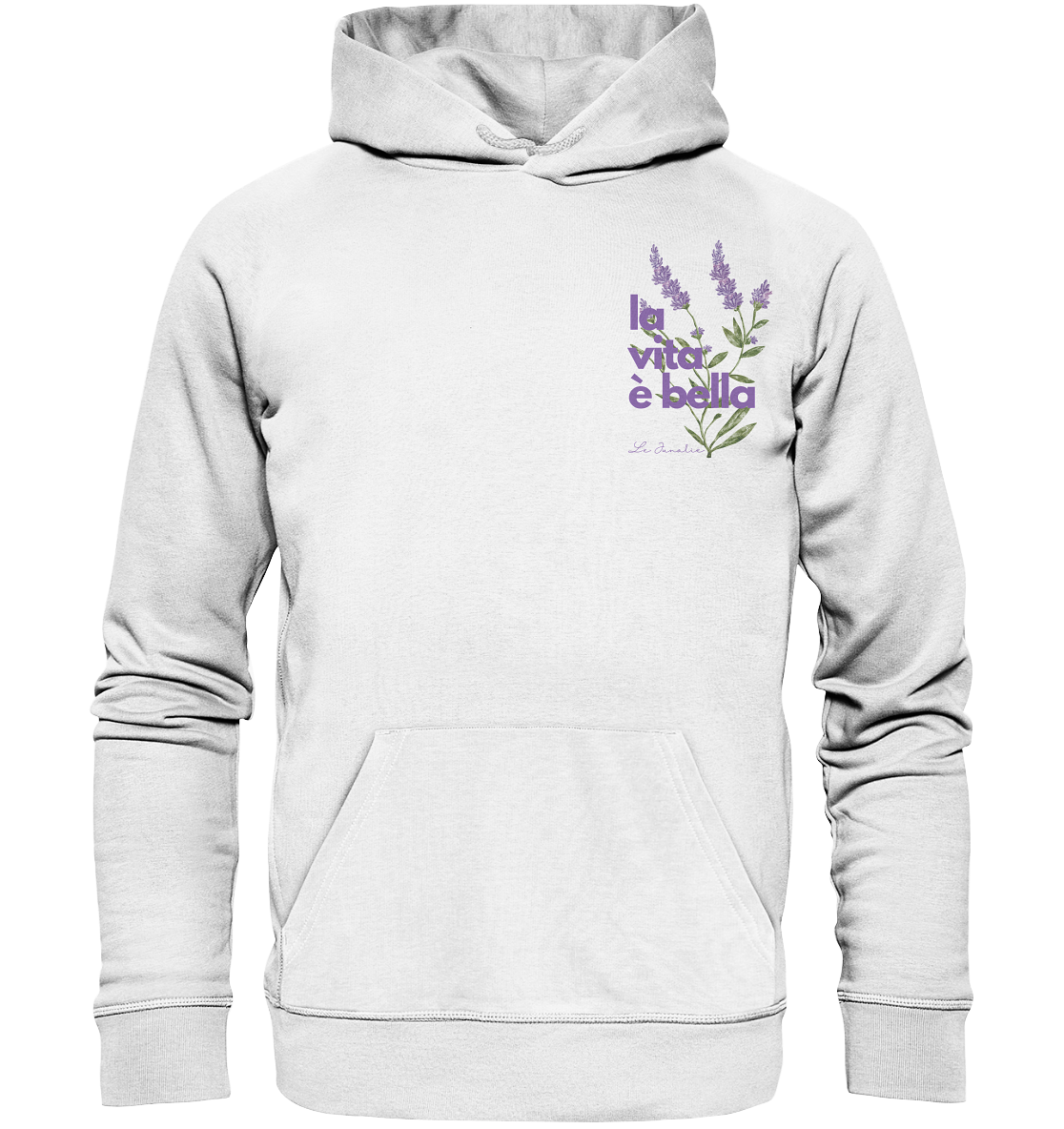 la vita è bella no. 4 - Basic Shirt & Hoodie Bundle - white