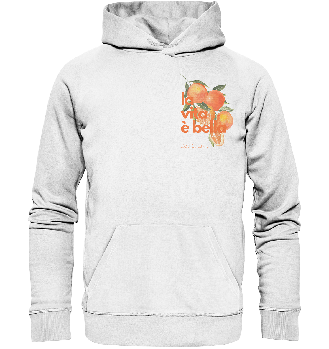 la vita è bella no. 3 - Basic Shirt & Hoodie Bundle - white