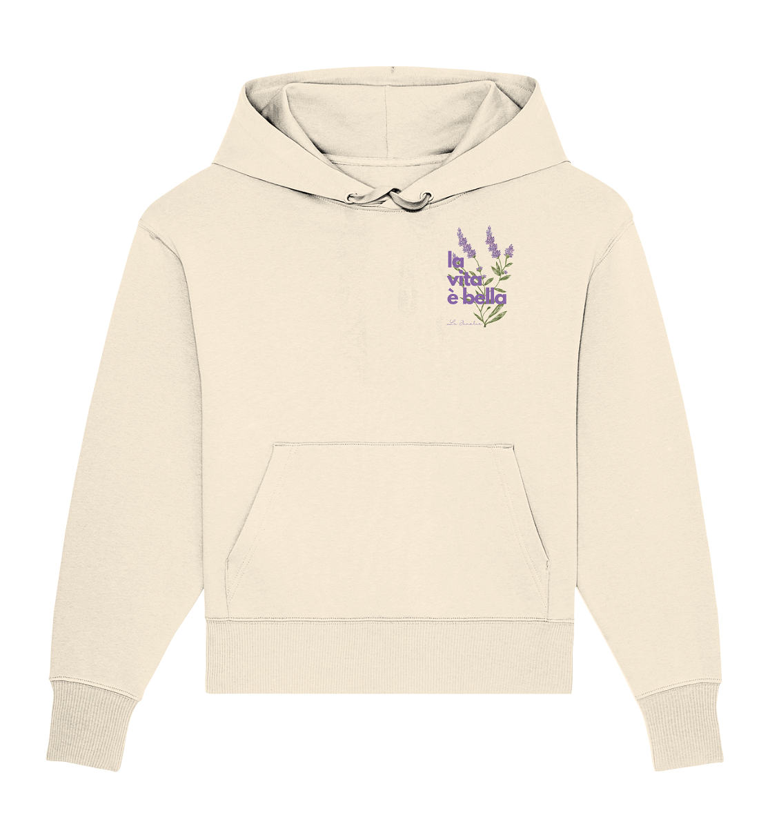la vita è bella no. 4 - Oversize Shirt & Hoodie Bundle - natural raw