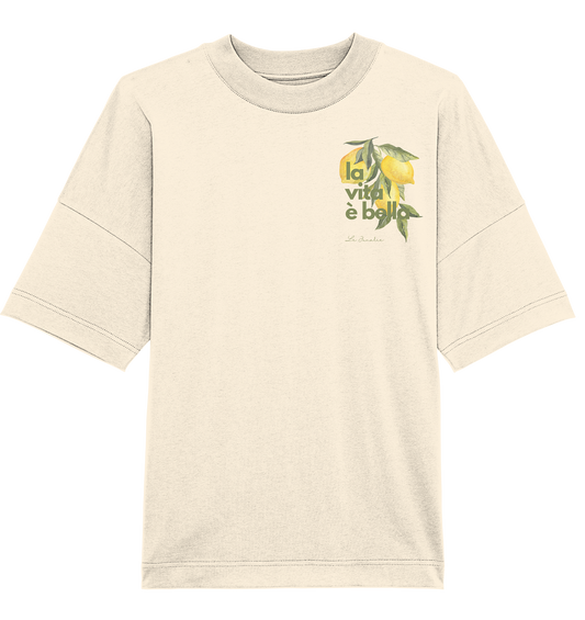 la vita è bella no. 1 - Oversize Shirt & Sweatshirt Bundle - natural raw