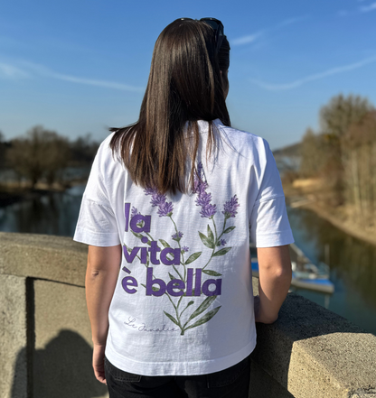 la vita è bella no. 4 - Oversize Shirt & Sweatshirt Bundle - white