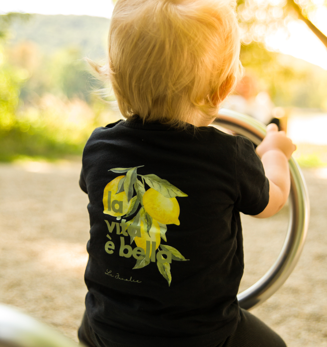 la vita è bella no. 1 - Organic Baby Shirt
