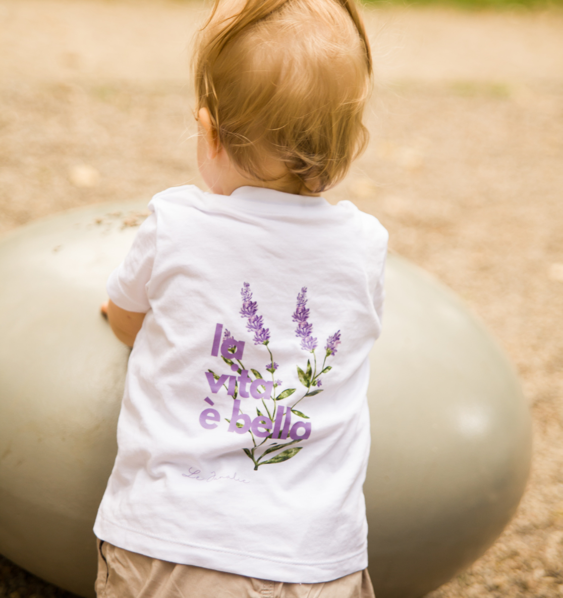 la vita è bella no. 4 - Organic Baby Shirt