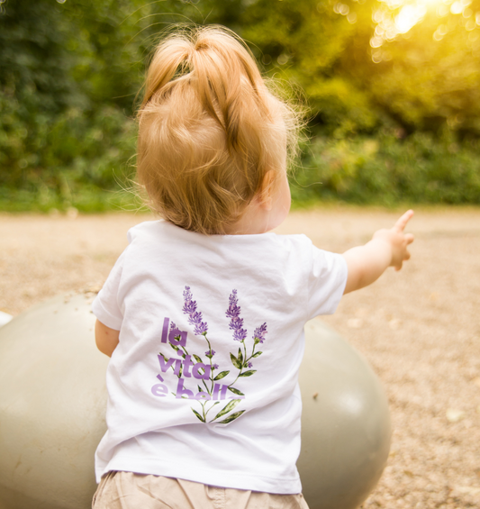 la vita è bella no. 4 - Organic Baby Shirt