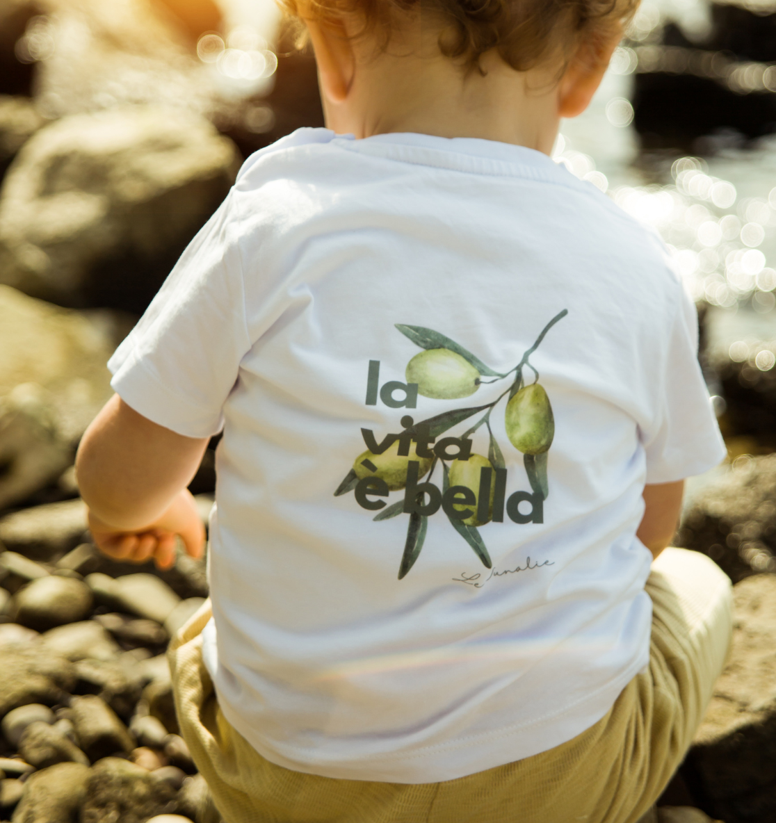 la vita è bella no. 2 - Organic Baby Shirt