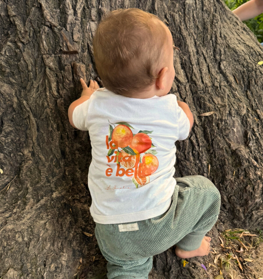 la vita è bella no. 3 - Organic Baby Shirt