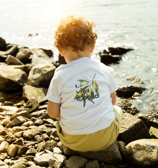 la vita è bella no. 2 - Organic Baby Shirt