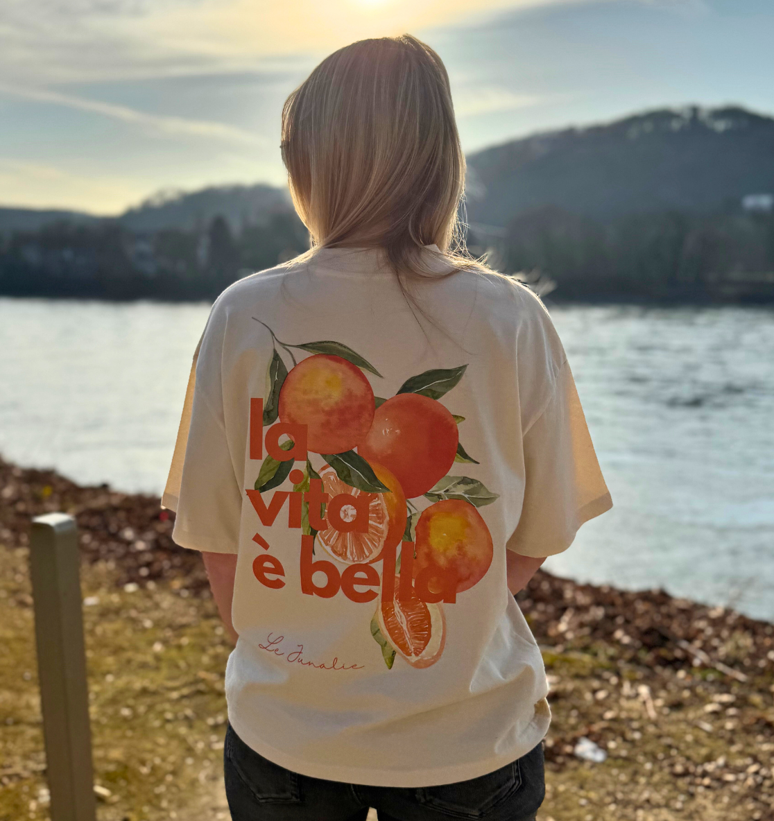 la vita è bella no. 3 - Oversize Shirt & Sweatshirt Bundle - natural raw