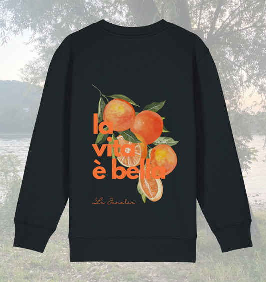 la vita è bella no. 3 - Organic Kids Sweatshirt