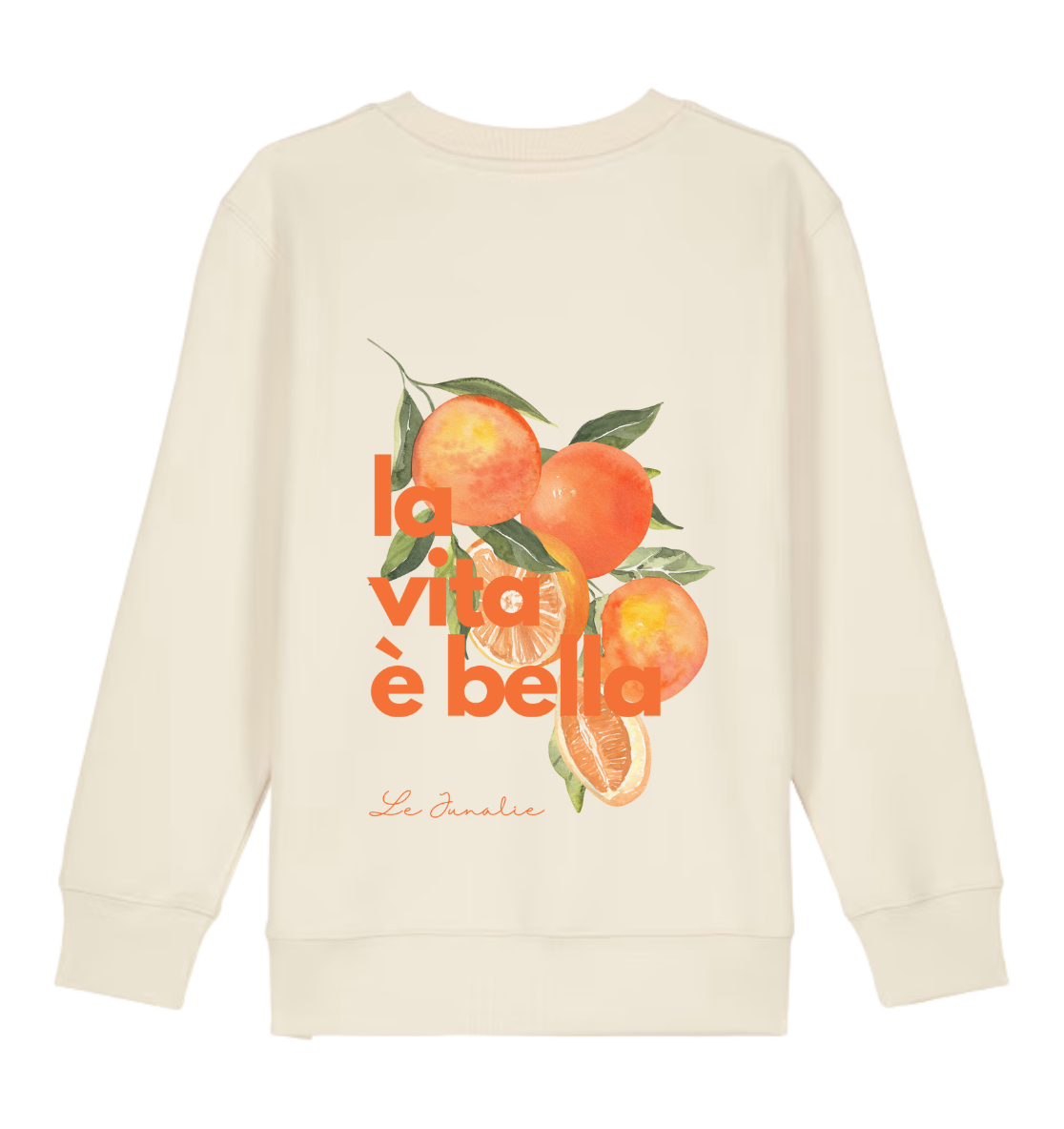 la vita è bella no. 3 - Organic Kids Sweatshirt