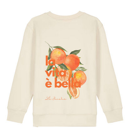 la vita è bella no. 3 - Organic Kids Sweatshirt