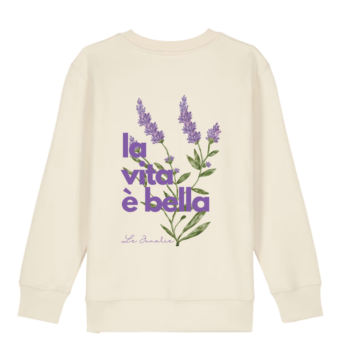 la vita è bella no. 4 - Organic Kids Sweatshirt