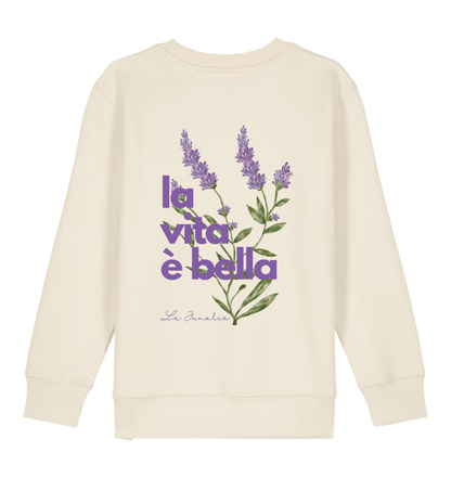 la vita è bella no. 4 - Organic Kids Sweatshirt