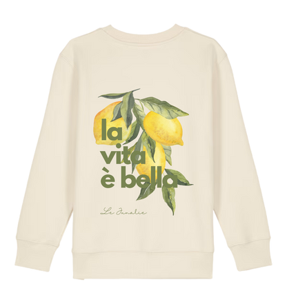 la vita è bella no. 1 - Organic Kids Sweatshirt