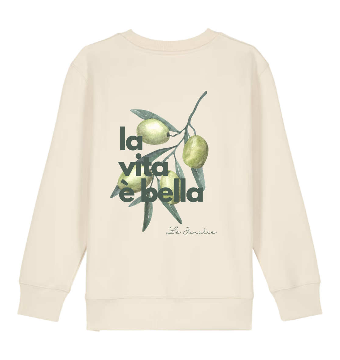 la vita è bella no. 2 - Organic Kids Sweatshirt
