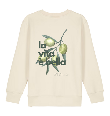 la vita è bella no. 2 - Organic Kids Sweatshirt