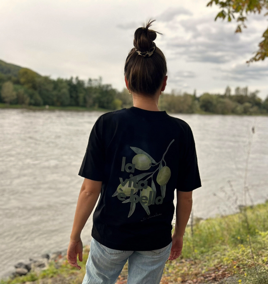 la vita è bella no. 2 - Organic Oversize Shirt