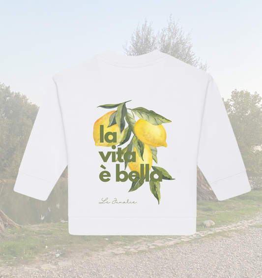 la vita è bella no. 1 - Organic Baby Sweatshirt
