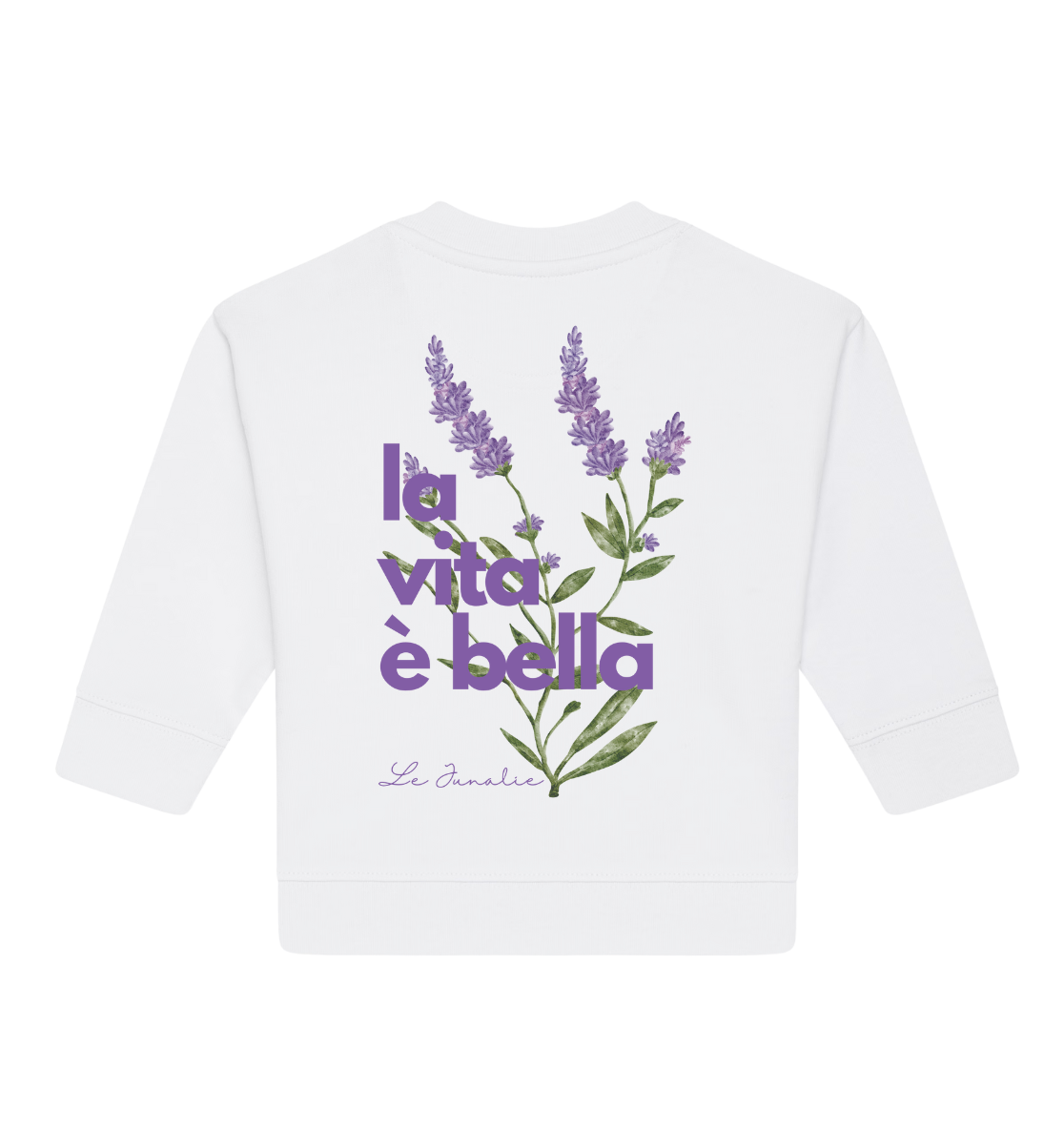 la vita è bella no. 4 - Organic Baby Sweatshirt