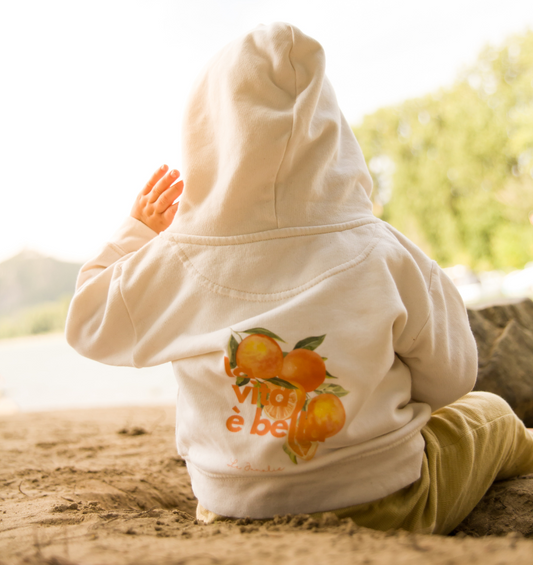 la vita è bella no. 3 - Organic Baby Hoodie