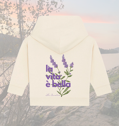 la vita è bella no. 4 - Organic Baby Hoodie