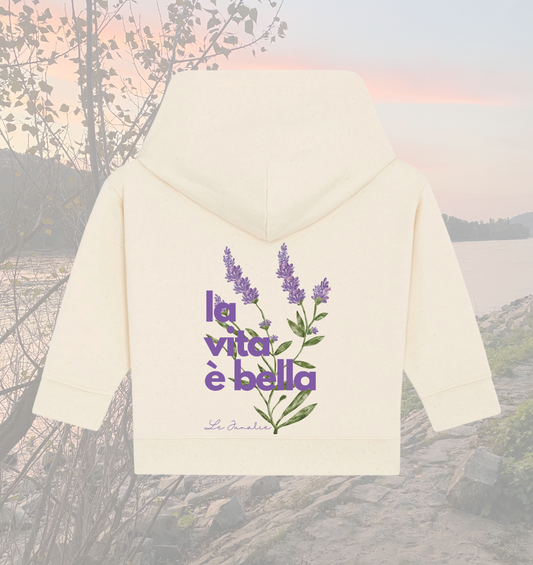 la vita è bella no. 4 - Organic Baby Hoodie