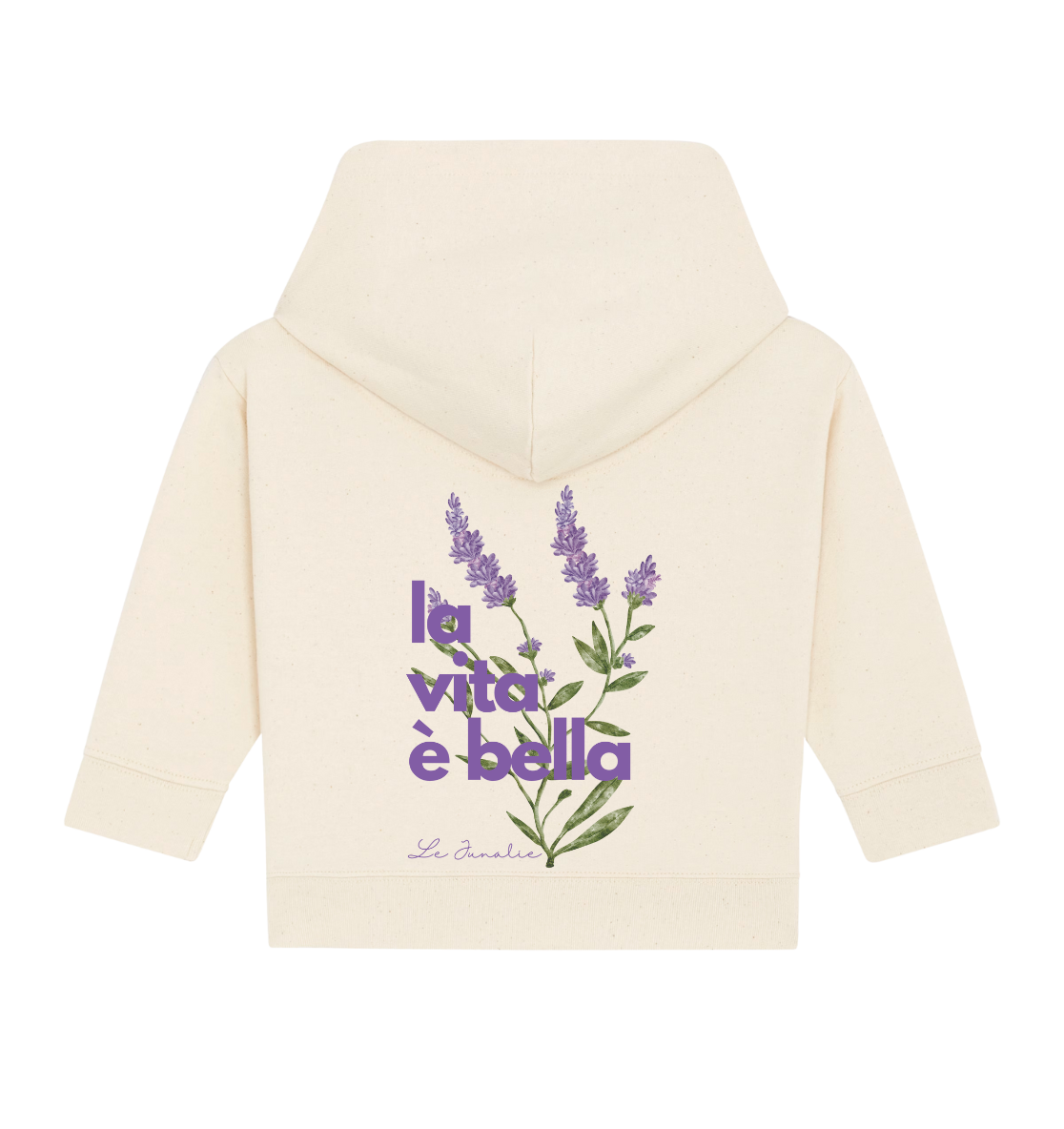 la vita è bella no. 4 - Organic Baby Hoodie