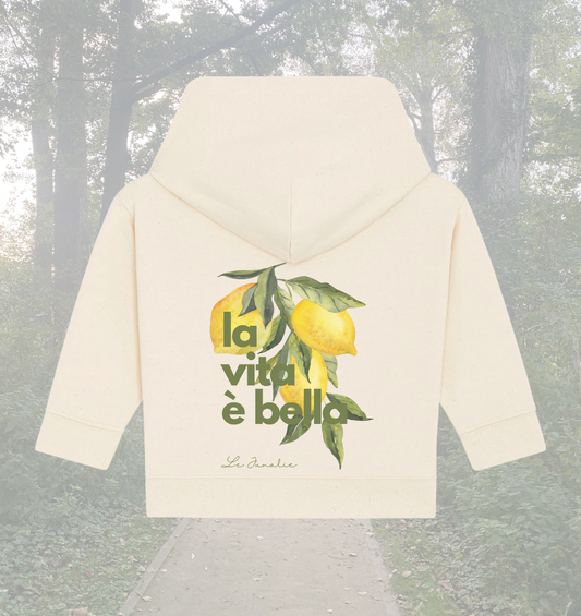 la vita è bella no. 1 - Organic Baby Hoodie