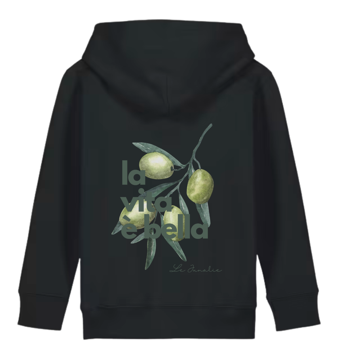 la vita è bella no. 2 - Organic Kids Hoodie