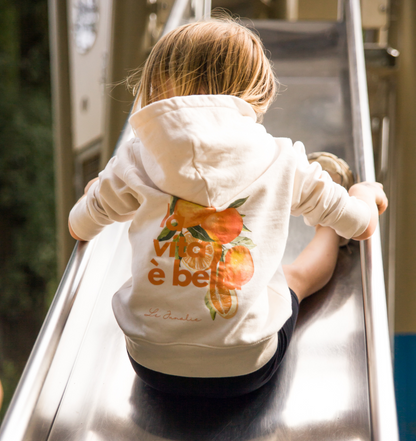 la vita è bella no. 3 - Organic Kids Hoodie
