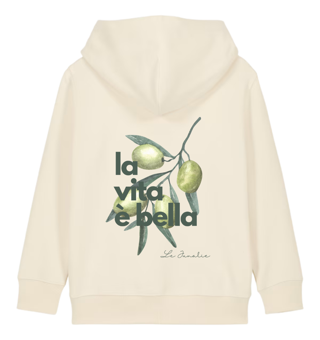 la vita è bella no. 2 - Organic Kids Hoodie
