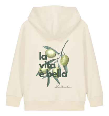 la vita è bella no. 2 - Organic Kids Hoodie
